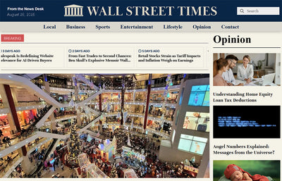 Featured on Wall Street Times