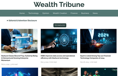 Publication on Wealth Tribune