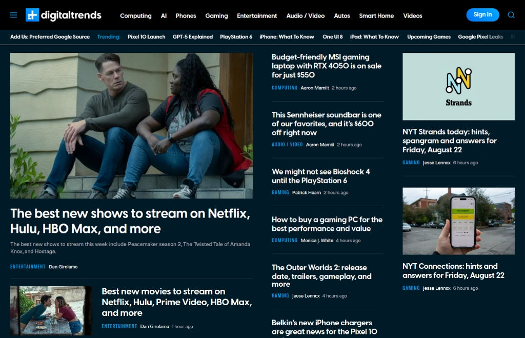 Publication on digital trends