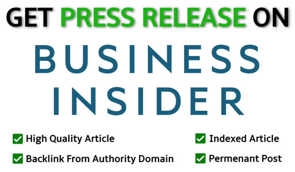 Press Release On Business Insider