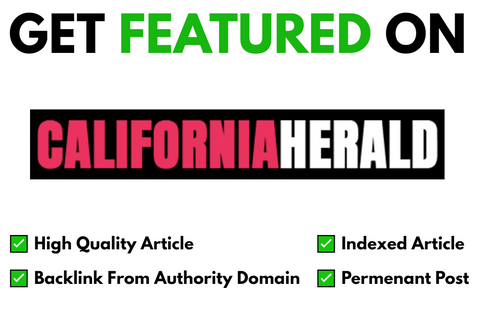Get Featured On California Herald