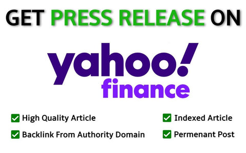 Press Release On Yahoo Finance