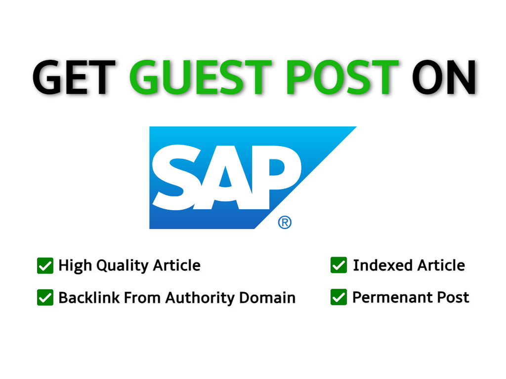 Guest Post On SAP