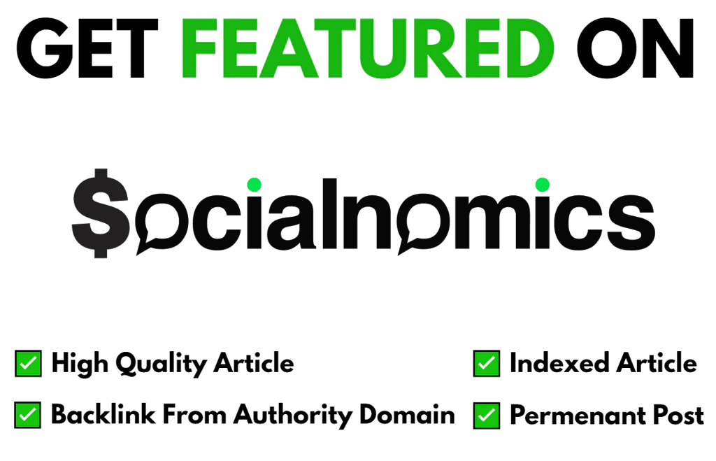 Get Featured On Socialnomics