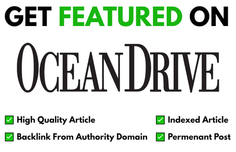 Get Featured On Ocean Drive
