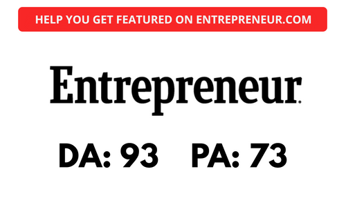 Get Featured on Entrepreneur