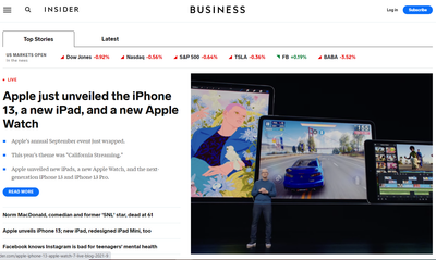 Press Release On Business Insider