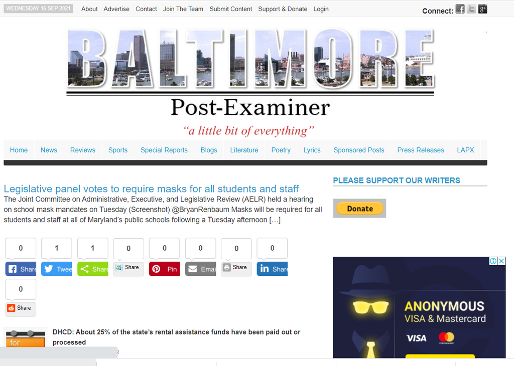 Get Featured On Baltimore Post Examiner