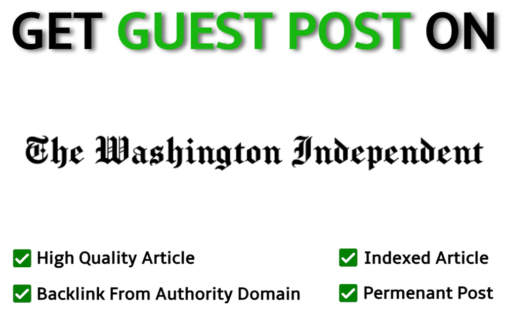 Get Guest Post On Washington Independent