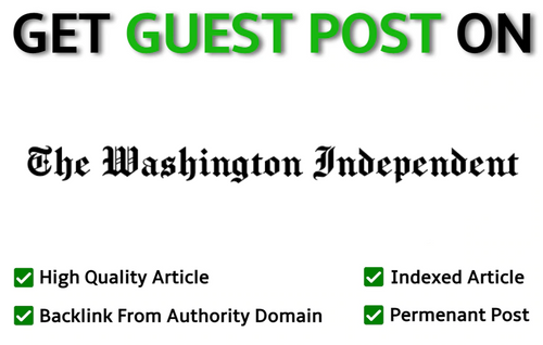 Get Guest Post On Washington Independent
