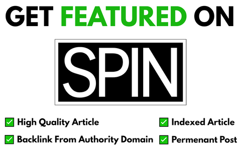 Get Featured On Spin